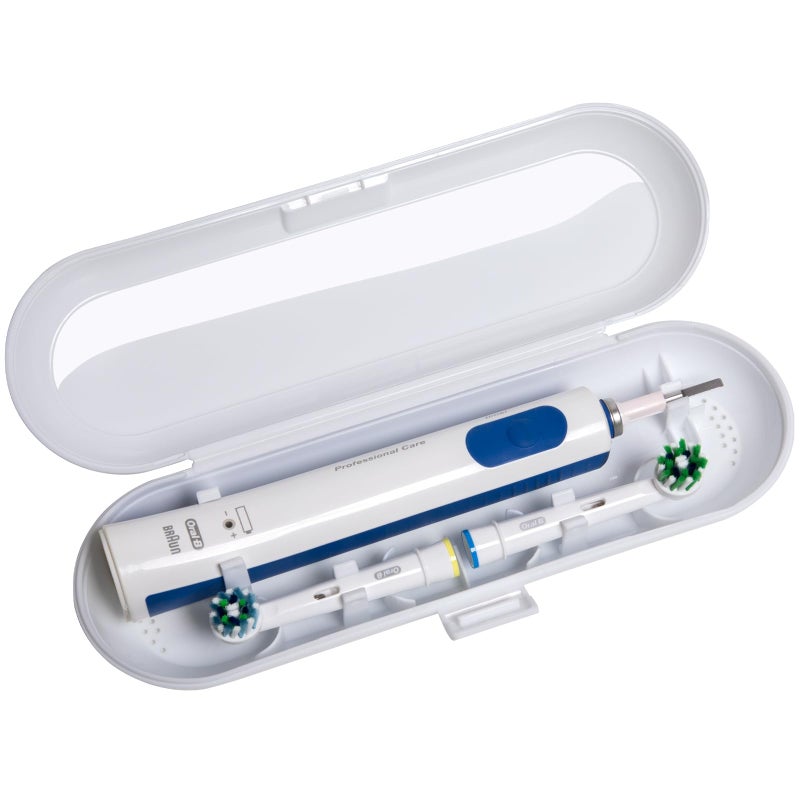 Nincha Electric Toothbrush Travel Case for Oral B & Philips Sonicare,White